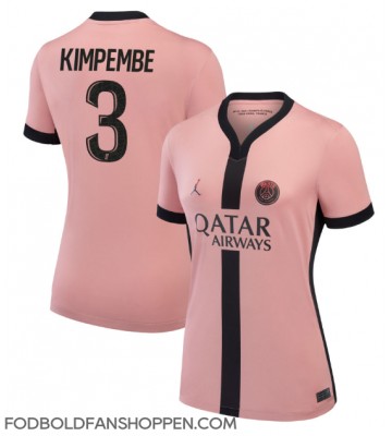 Paris Saint-Germain Presnel Kimpembe #3 Tredjetrøje Dame 2024-25 Kortærmet
